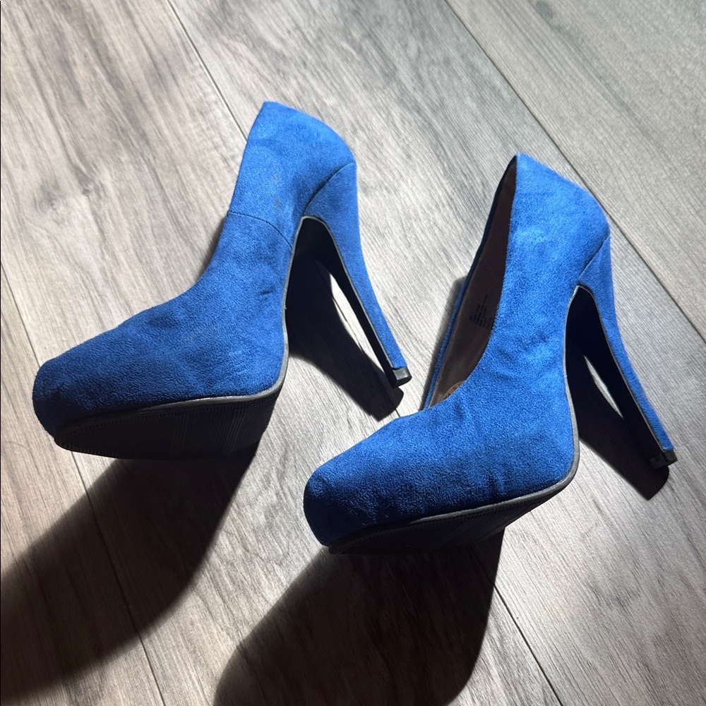 Massimo Vibrant Blue Women's Heels